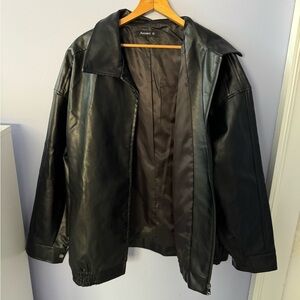 🦋Pleather jacket🦋